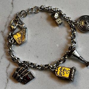 Brighton Casino Themed Charm Bracelet